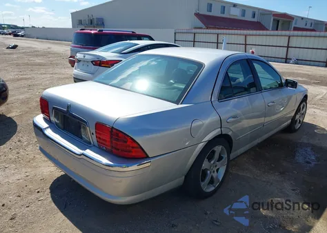 2002 Lincoln Ls V6 Auto/V6 Manual from USA, damaged, VIN 1LNHM86S82Y607441